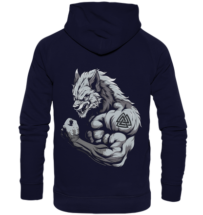 Wolf Valknut  - Basic Unisex Hoodie