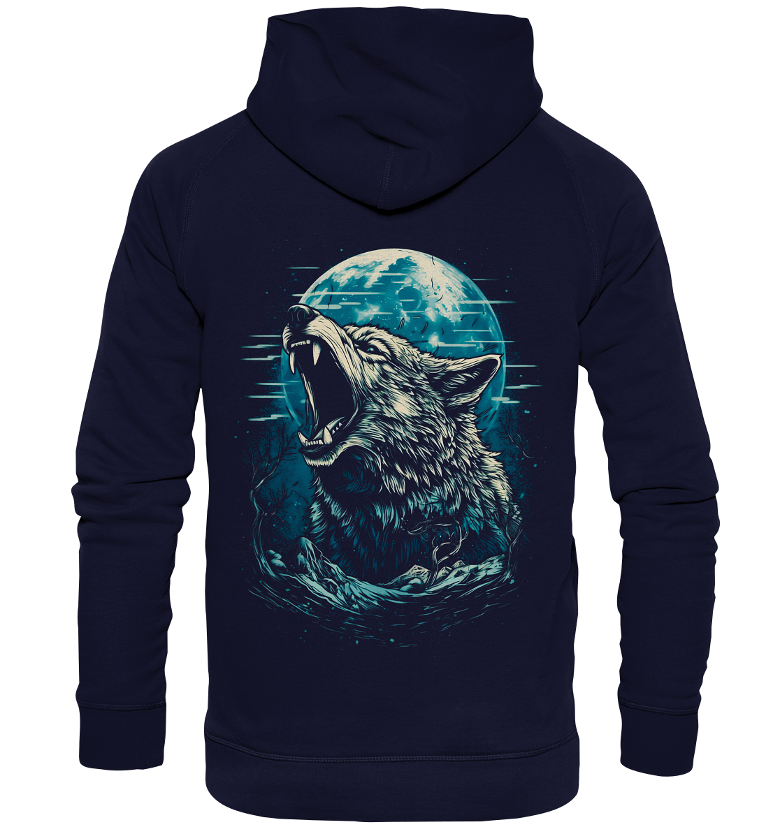 Nordic Wolf  - Basic Unisex Hoodie