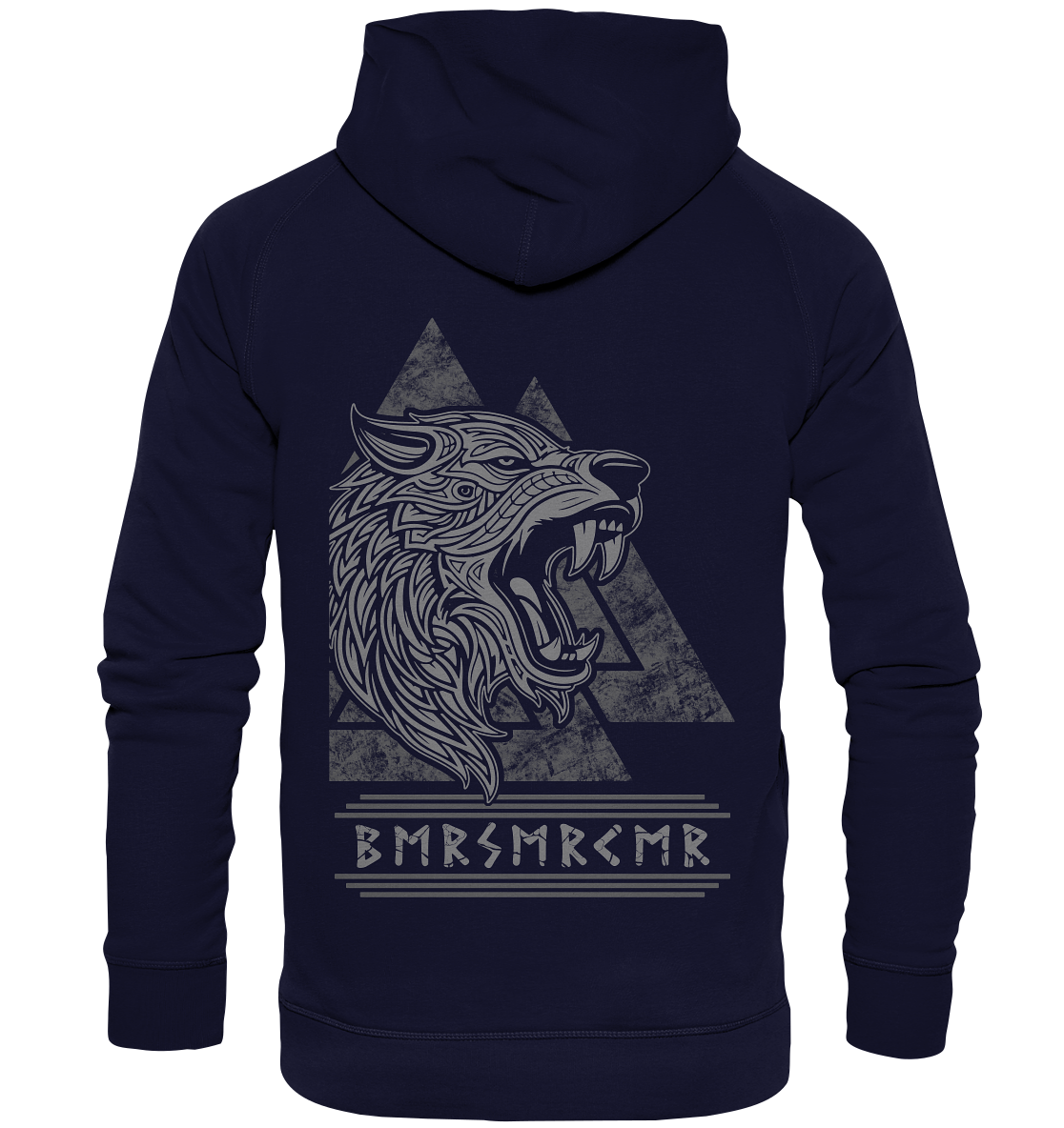 Nordic Wolf Berserker - Basic Unisex Hoodie