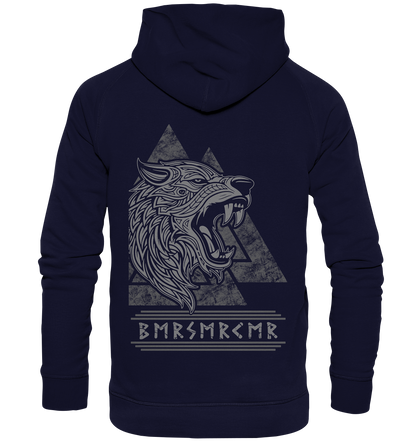 Nordic Wolf Berserker - Basic Unisex Hoodie