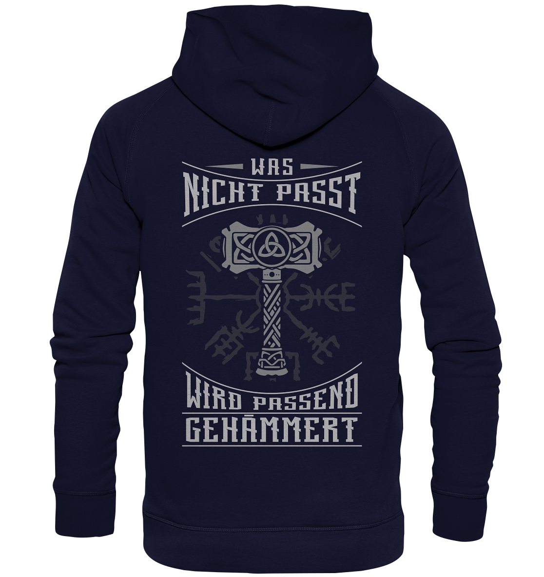 Was Nicht Passt ....  - Basic Unisex Hoodie