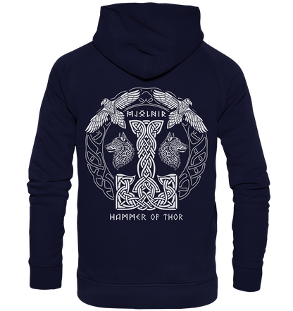 Mjölnir Hammer of Thor  - Basic Unisex Hoodie