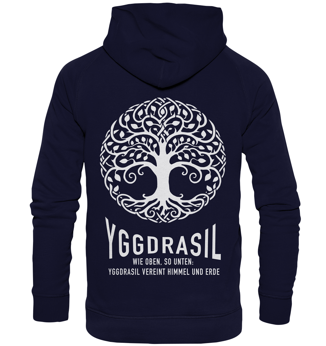 Yggdrasil Wie Oben, So Unten - Basic Unisex Hoodie