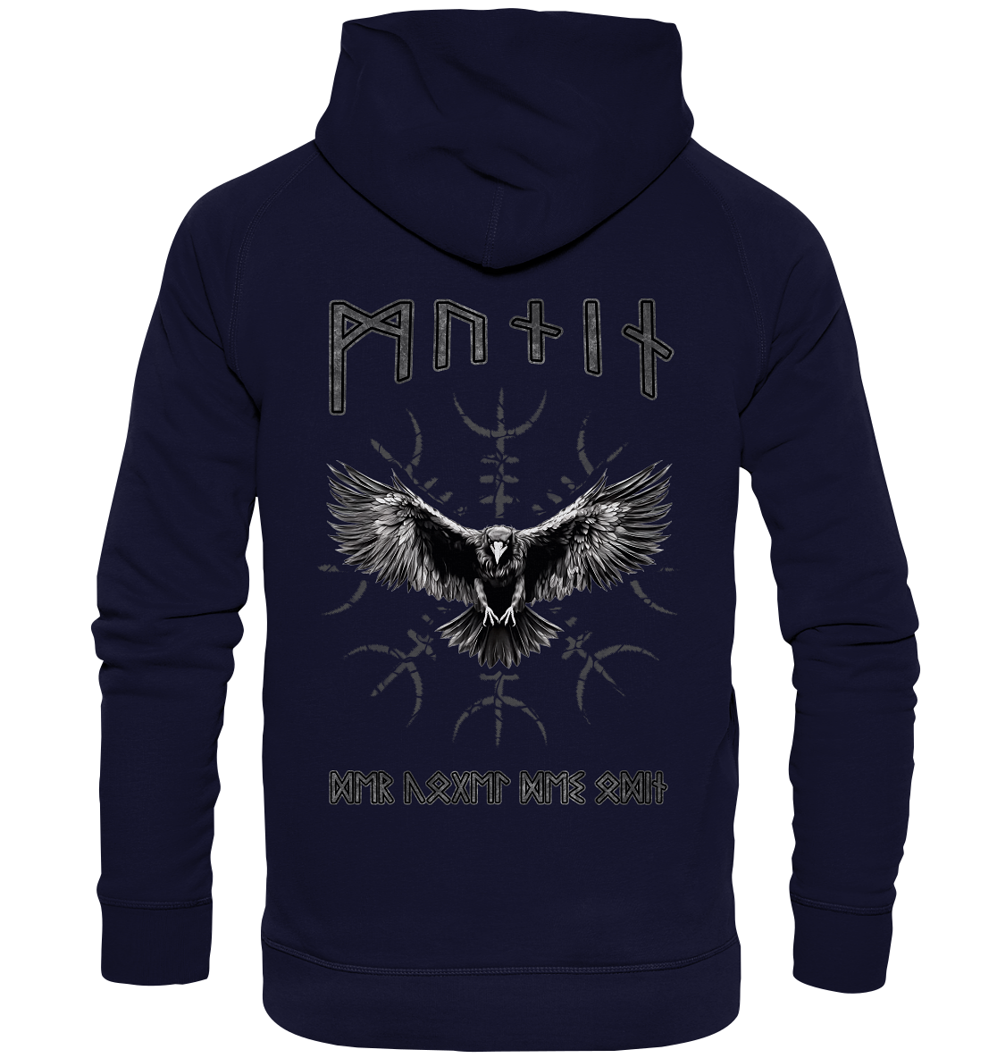 Rabe Munin Aegishjalmur - Basic Unisex Hoodie