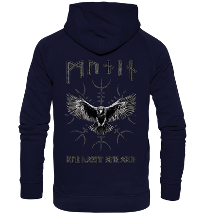 Rabe Munin Aegishjalmur - Basic Unisex Hoodie