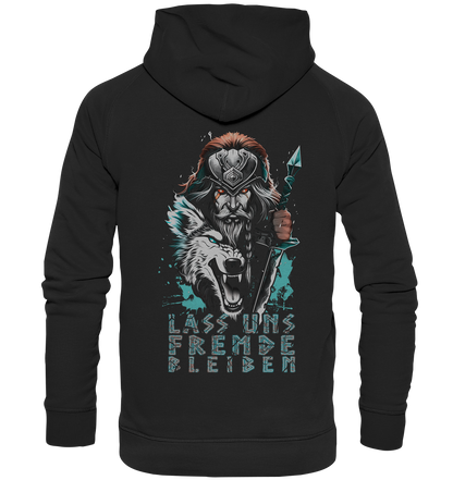 Wikinger Krieger Wolf - Basic Unisex Hoodie