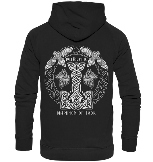 Mjölnir Hammer of Thor  - Basic Unisex Hoodie