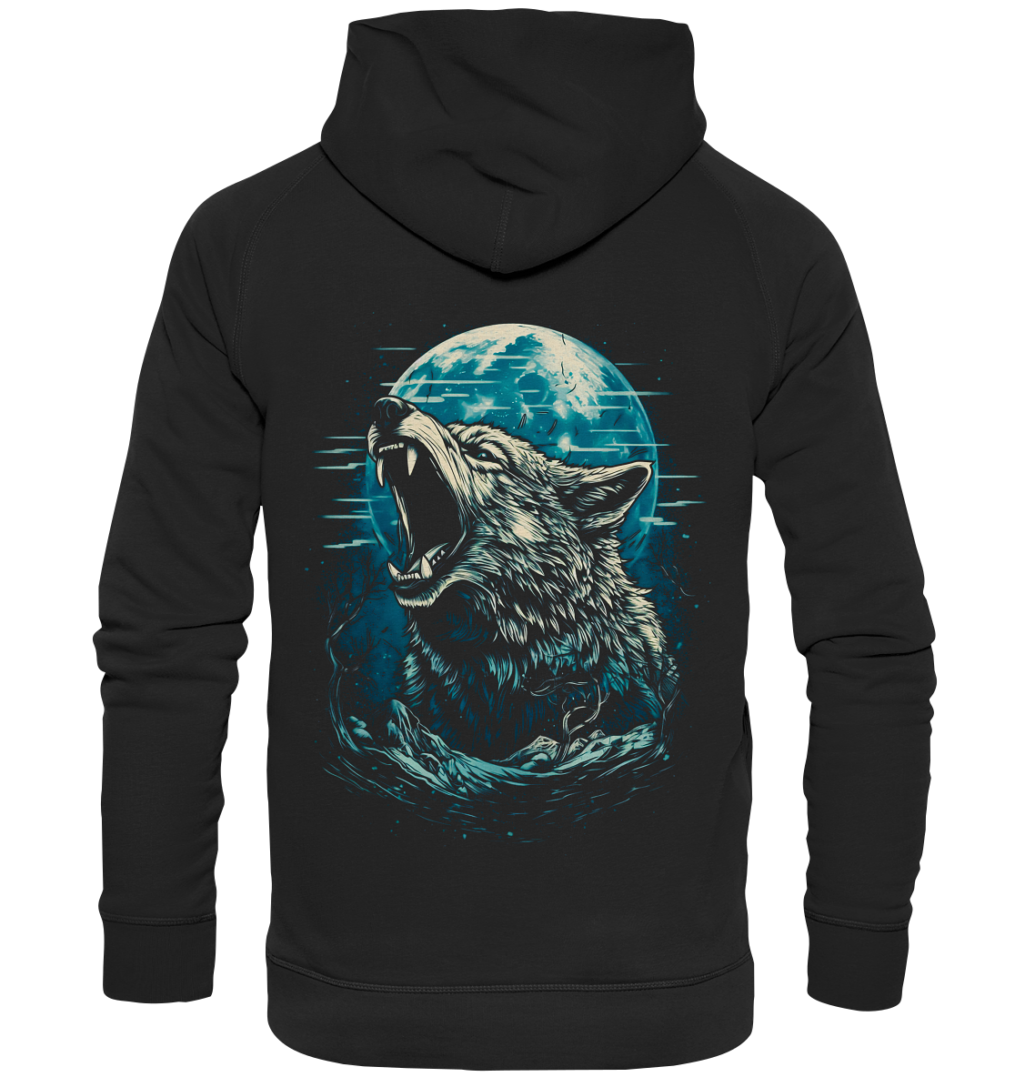 Nordic Wolf  - Basic Unisex Hoodie