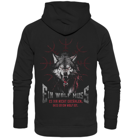 Nordischer Wolf - Basic Unisex Hoodie