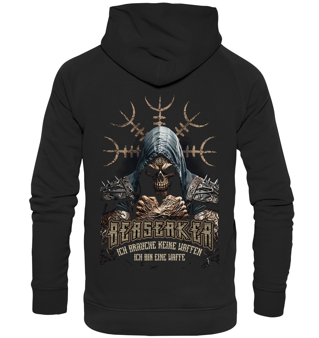 Berserker Ich Brauche Keine Waffen - Basic Unisex Hoodie