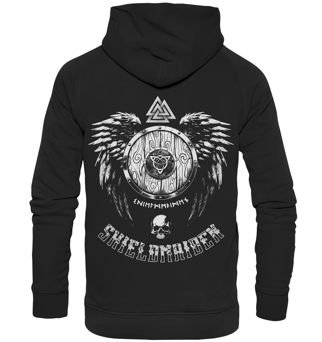 Shieldmaiden Wikinger Kriegerin - Basic Unisex Hoodie