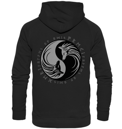 Odins Wölfe Geri und Freki - Basic Unisex Hoodie