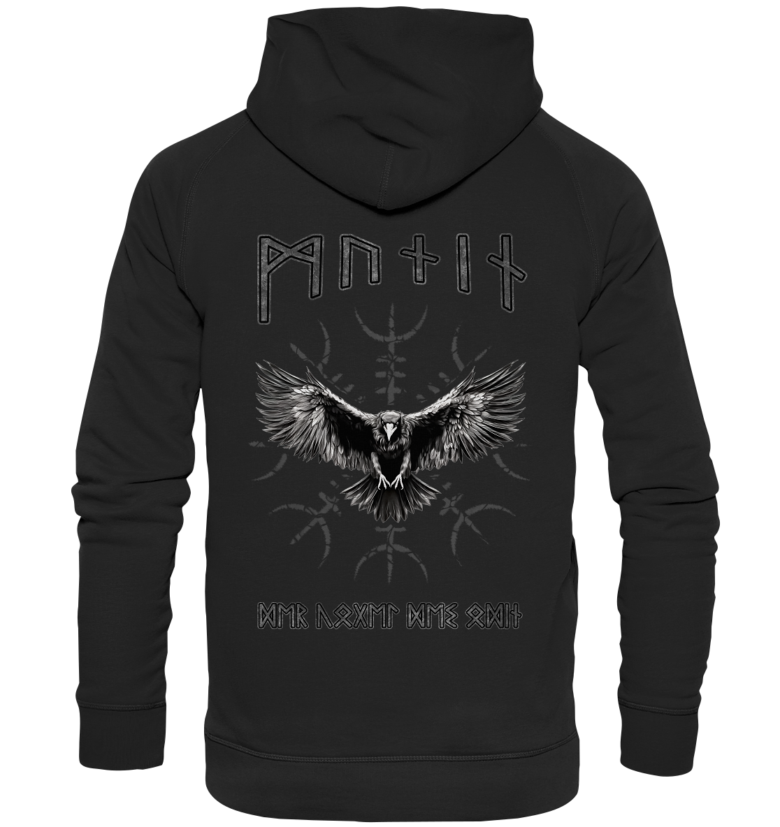 Rabe Munin Aegishjalmur - Basic Unisex Hoodie