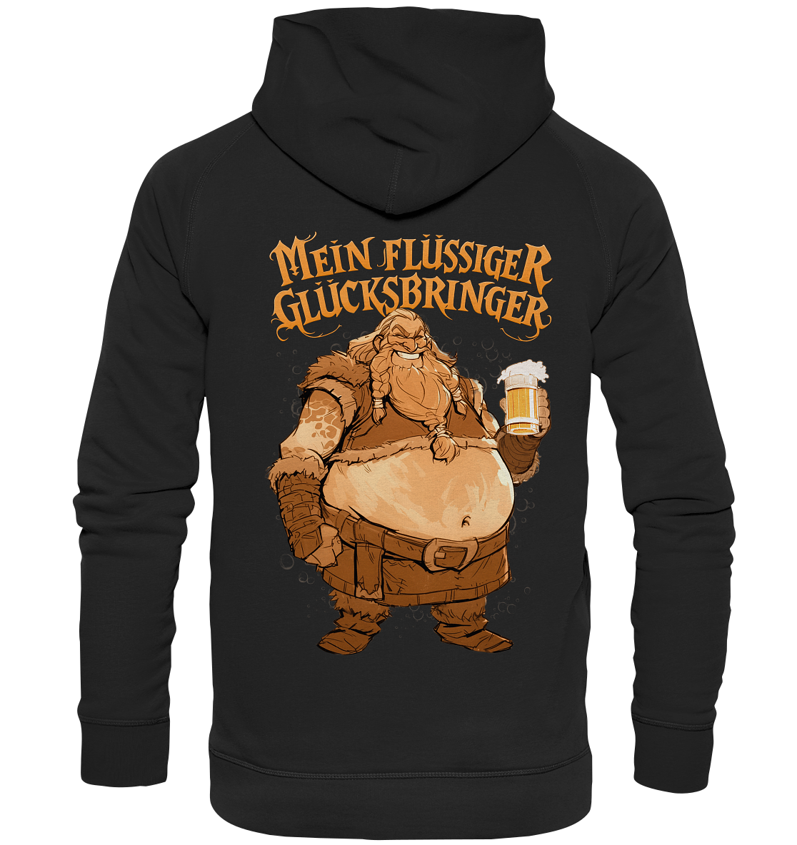 Mein Flüssiger Glücksbringer  - Basic Unisex Hoodie