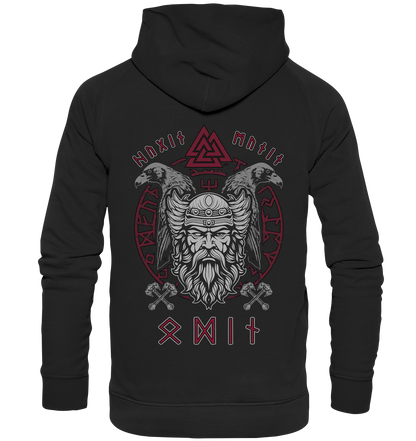 Odin Hugin Munin - Basic Unisex Hoodie