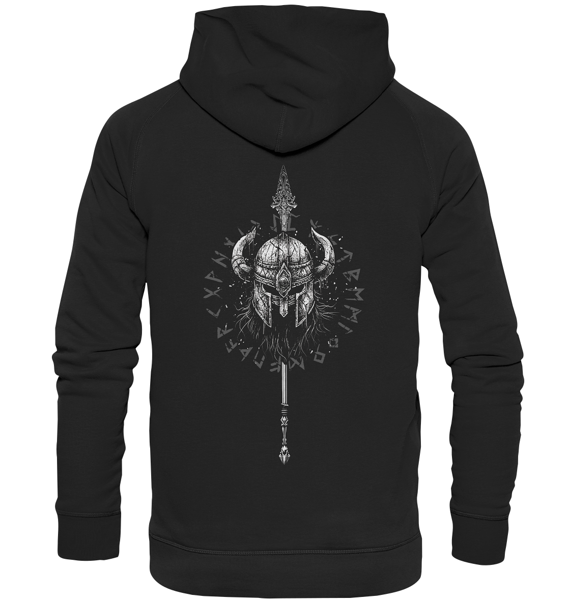 Wikinger Helm - Basic Unisex Hoodie