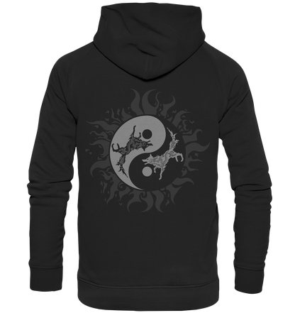 Odins Wölfe Geri und Freki  - Basic Unisex Hoodie