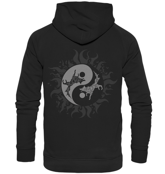 Odins Wölfe Geri und Freki  - Basic Unisex Hoodie