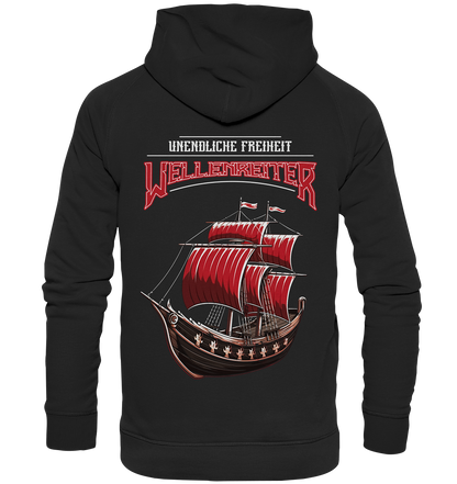 Wellenreiter Wikingerschiff  - Basic Unisex Hoodie