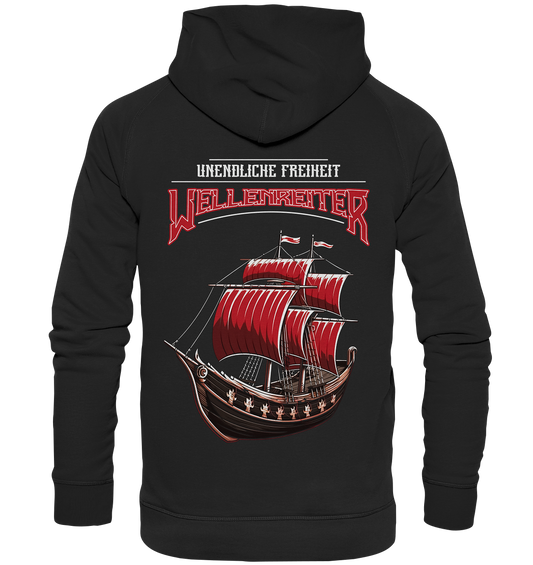 Wellenreiter Wikingerschiff  - Basic Unisex Hoodie