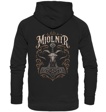 Mjölnir , Schädel - Basic Unisex Hoodie