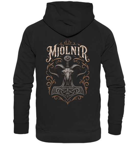 Mjölnir , Schädel - Basic Unisex Hoodie