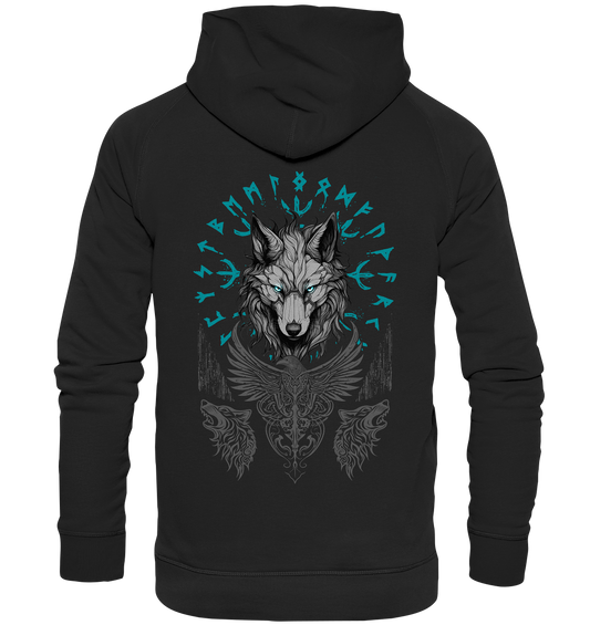 Wolf Vegvisir - Basic Unisex Hoodie