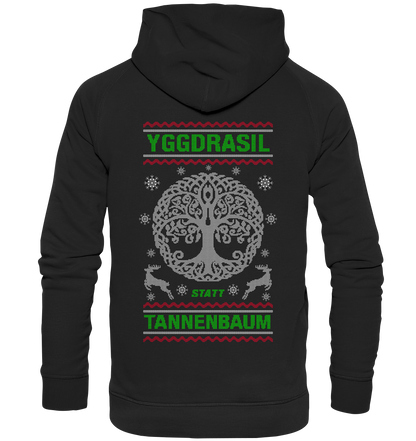 Yggdrasil Statt Tannenbaum - Basic Unisex Hoodie