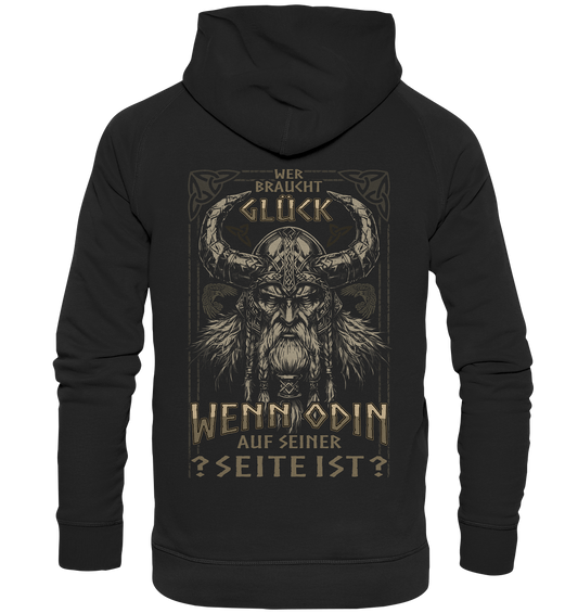 Wer Braucht Glück .... - Basic Unisex Hoodie