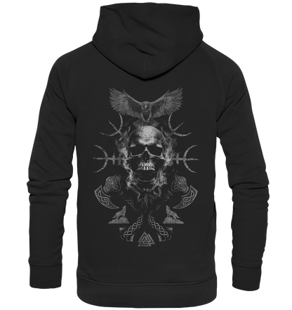 Skull Aegishjalmur - Basic Unisex Hoodie