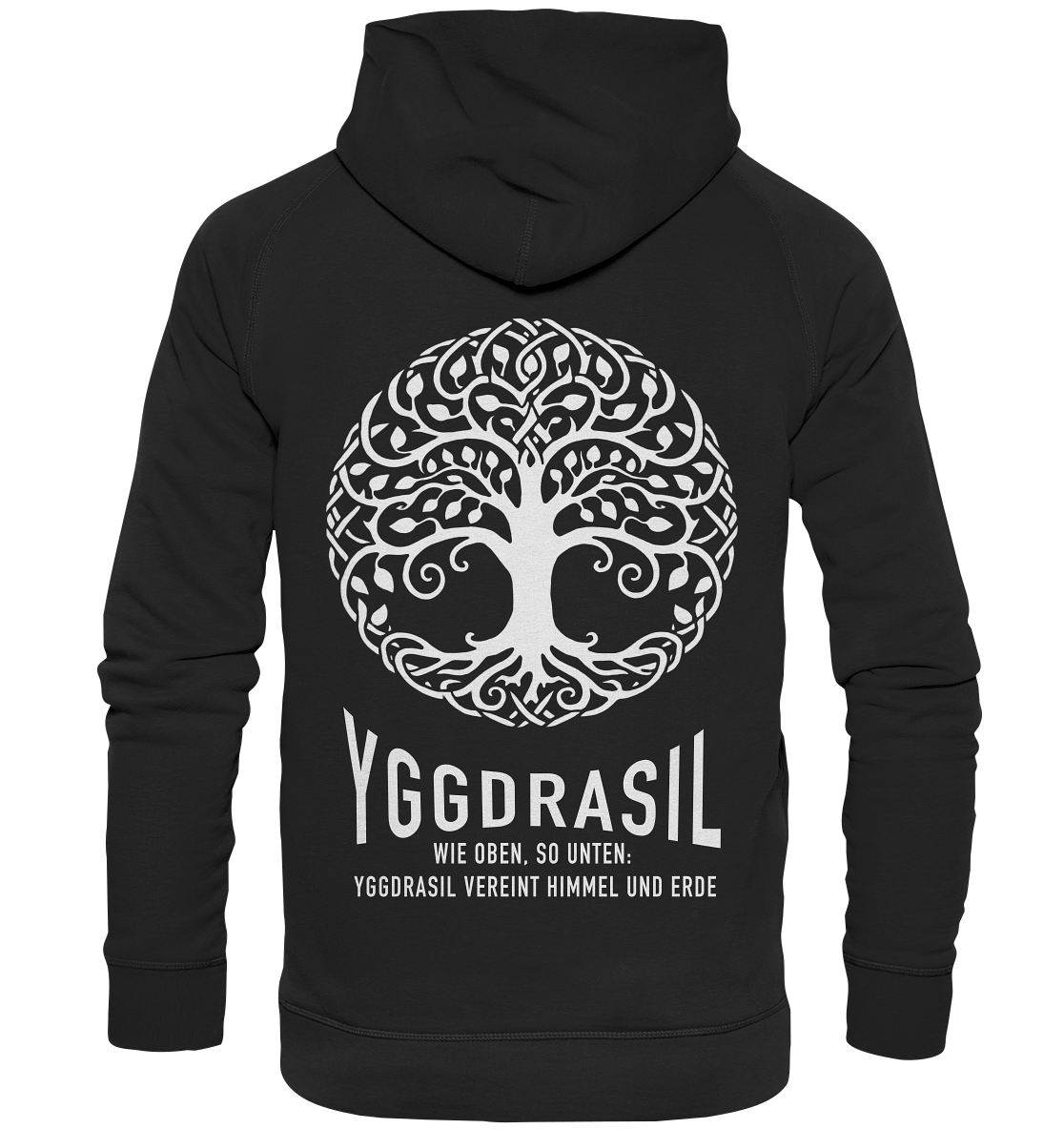 Yggdrasil Wie Oben, So Unten - Basic Unisex Hoodie