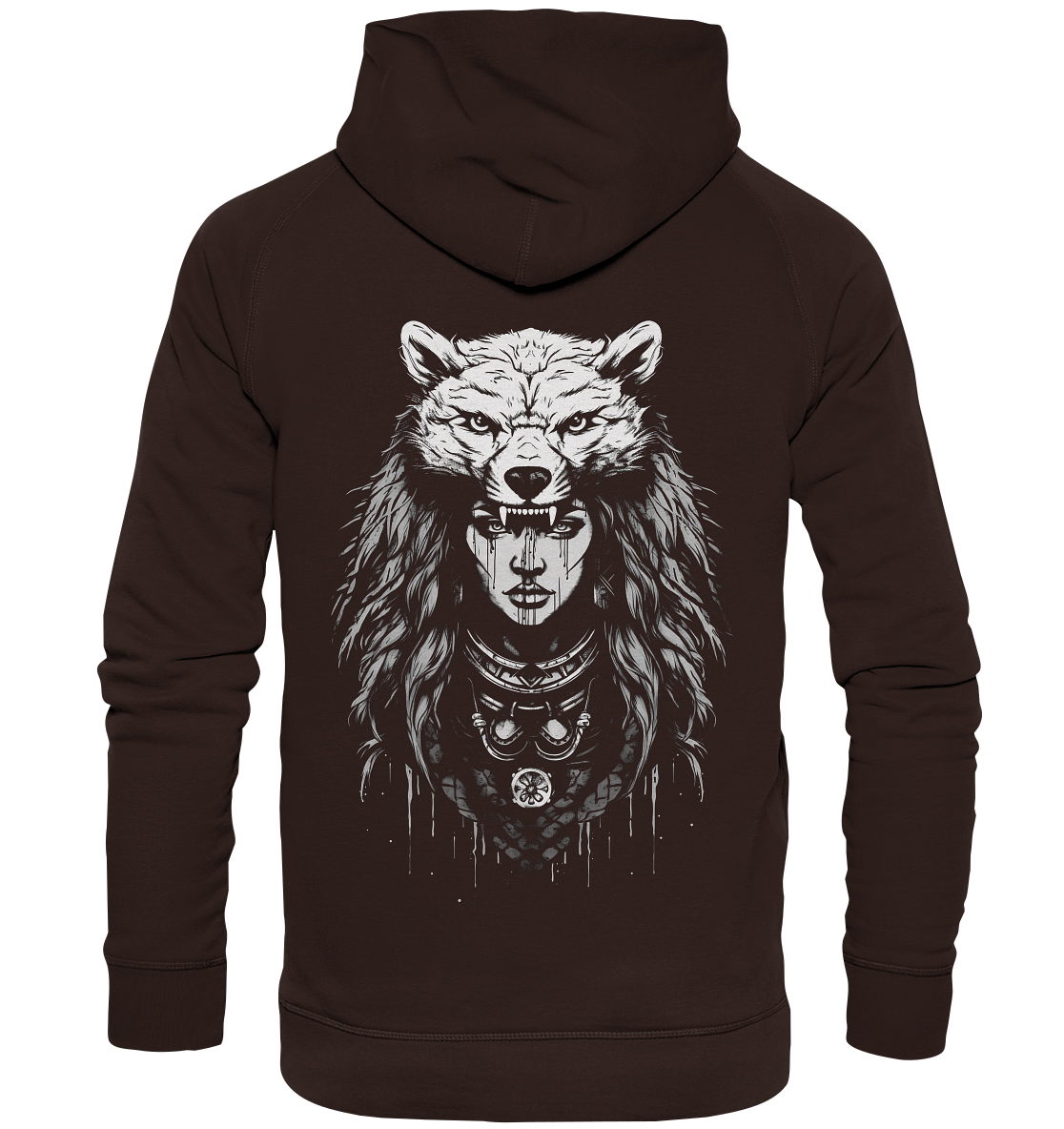 Wikinger Kriegerin Schildmaid - Basic Unisex Hoodie