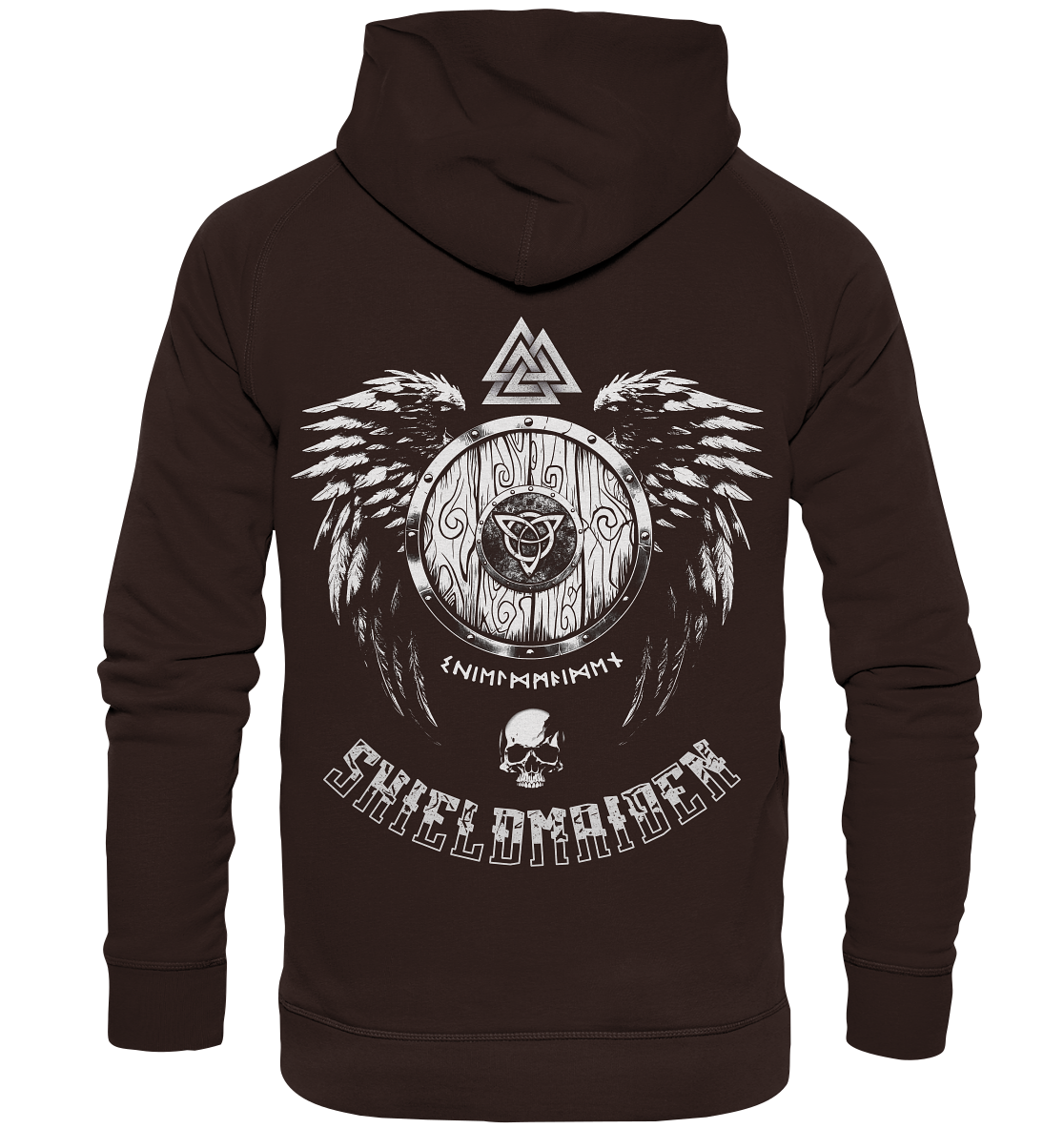 Shieldmaiden Wikinger Kriegerin - Basic Unisex Hoodie