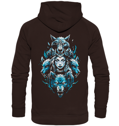 Kriegerin Wölfe - Basic Unisex Hoodie