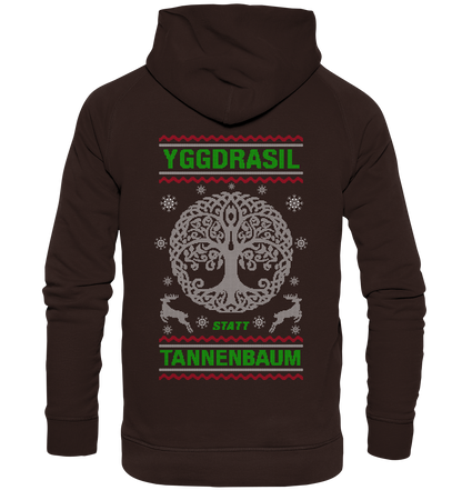 Yggdrasil Statt Tannenbaum - Basic Unisex Hoodie
