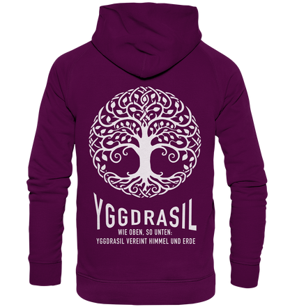 Yggdrasil Wie Oben, So Unten - Basic Unisex Hoodie