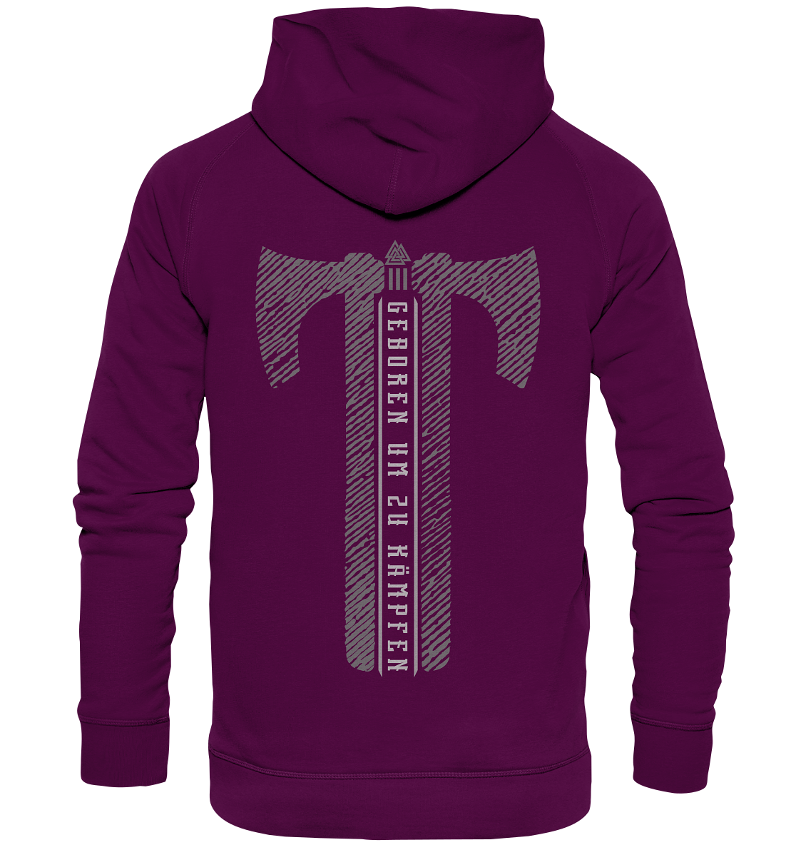 Geboren Um Zu Kämpfen  - Basic Unisex Hoodie