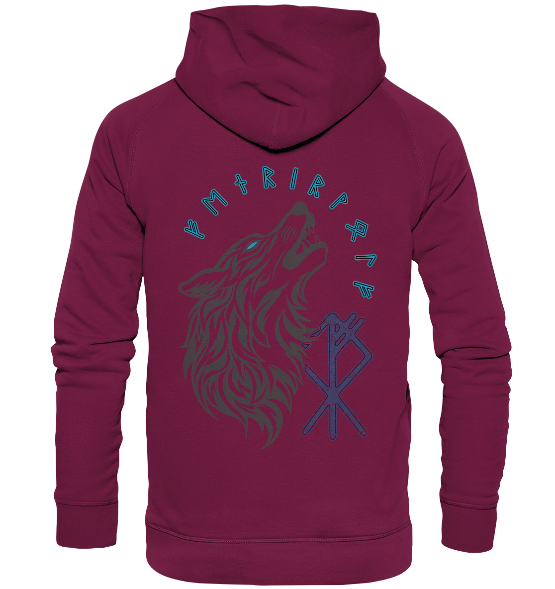 Fenrir Wolf  - Basic Unisex Hoodie