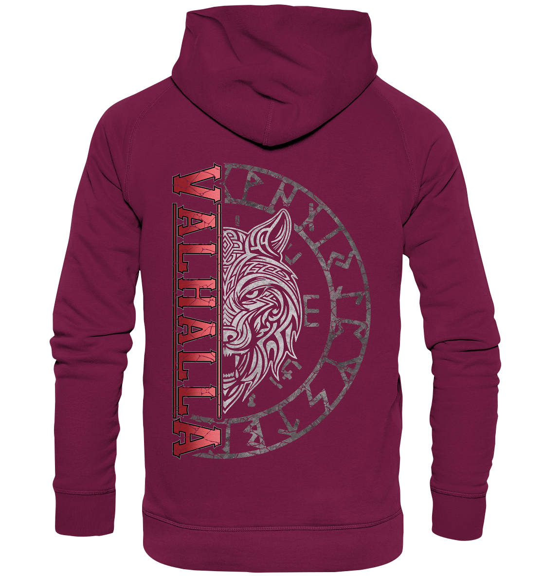 Nordic Wolf   - Basic Unisex Hoodie