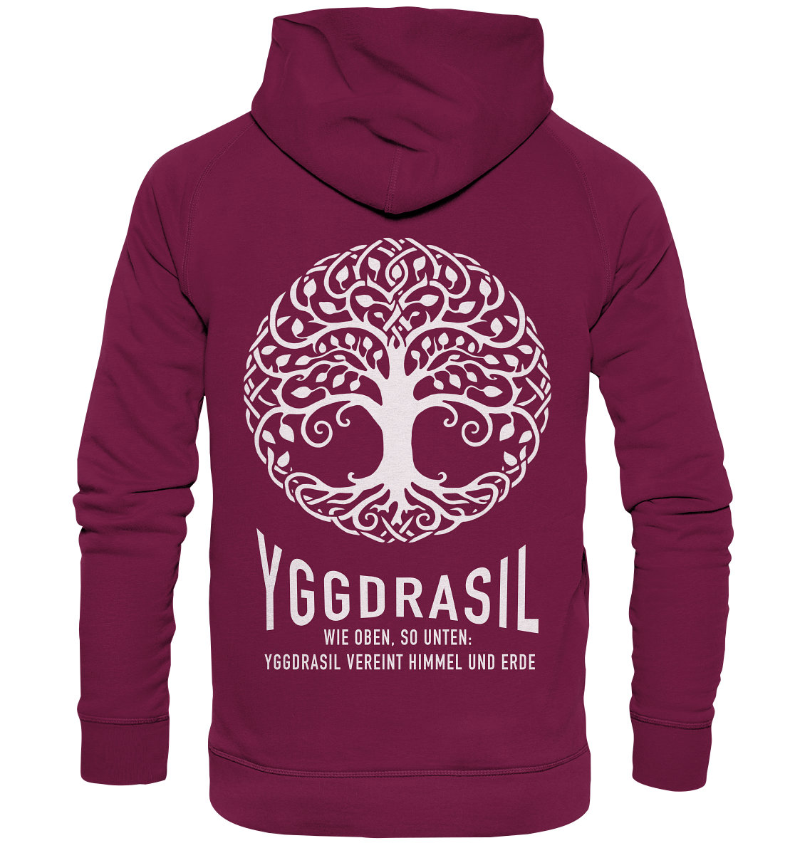 Yggdrasil Wie Oben, So Unten - Basic Unisex Hoodie