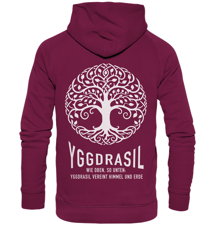 Yggdrasil Wie Oben, So Unten - Basic Unisex Hoodie