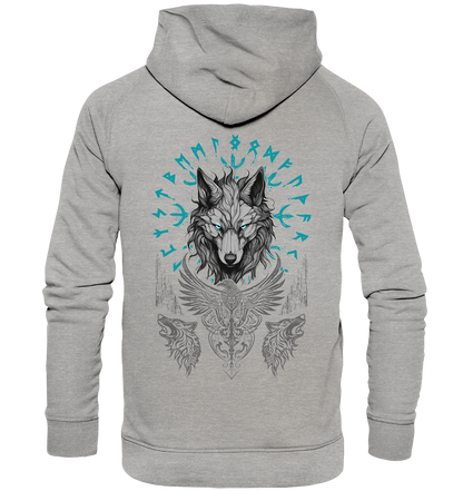 Wolf Vegvisir - Basic Unisex Hoodie