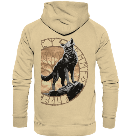 Wolf Yggdrasil  - Basic Unisex Hoodie