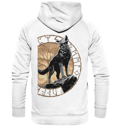 Wolf Yggdrasil  - Basic Unisex Hoodie