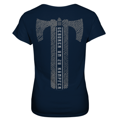 Geboren Um Zu Kämpfen  - Ladies Premium Shirt