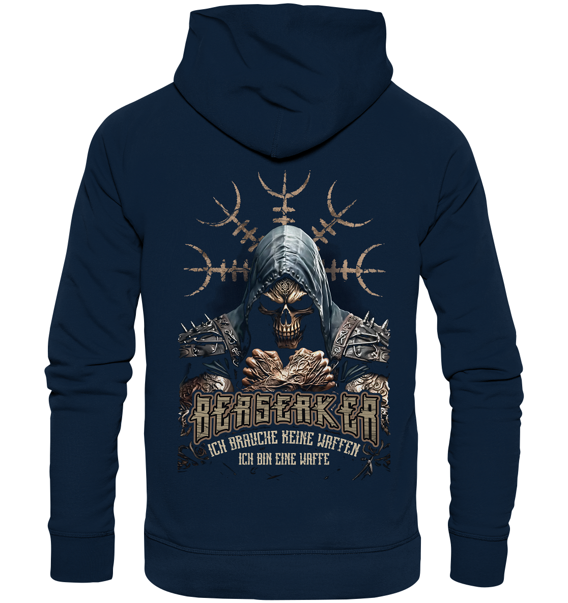 Berserker Ich Brauche Keine Waffen - Organic Basic Hoodie