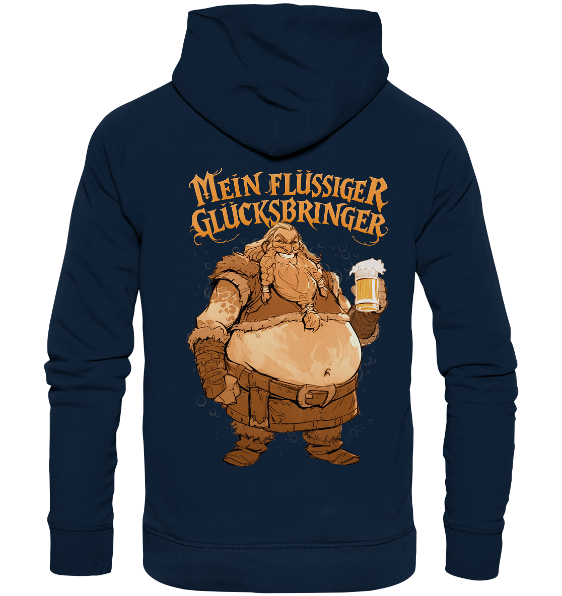 Mein Flüssiger Glücksbringer  - Organic Basic Hoodie