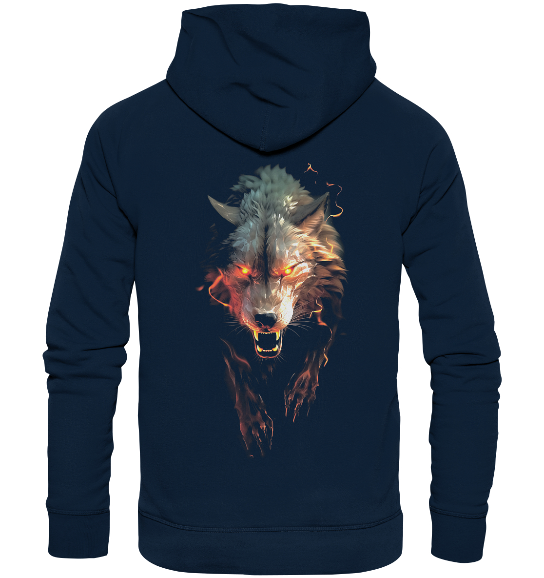 Wolf - Organic Basic Hoodie