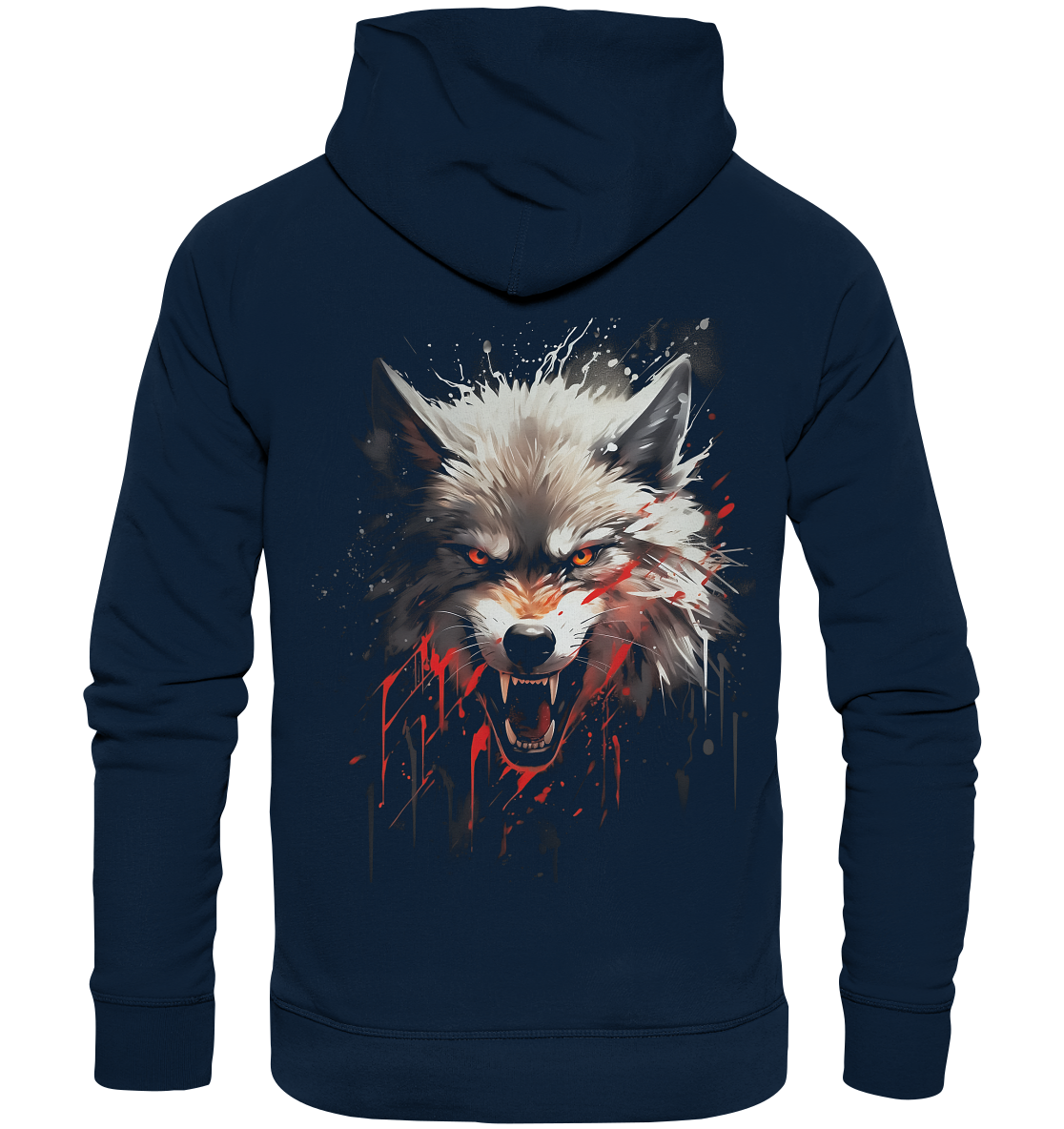 Nordic Wolf - Organic Basic Hoodie