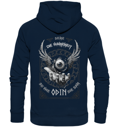 Auge von Odin - Organic Basic Hoodie